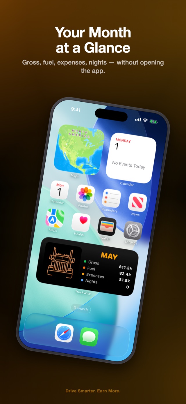 Home Screen widget